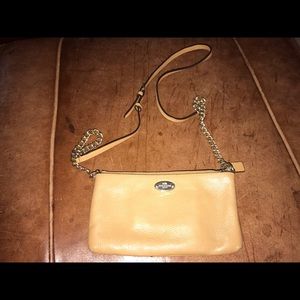 Small coach wristlet
